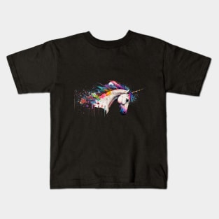 Rainbow Uincorn Kids T-Shirt